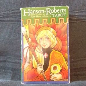 Hanson-Roberts Tarot Deck – Orange and Green Artwork
